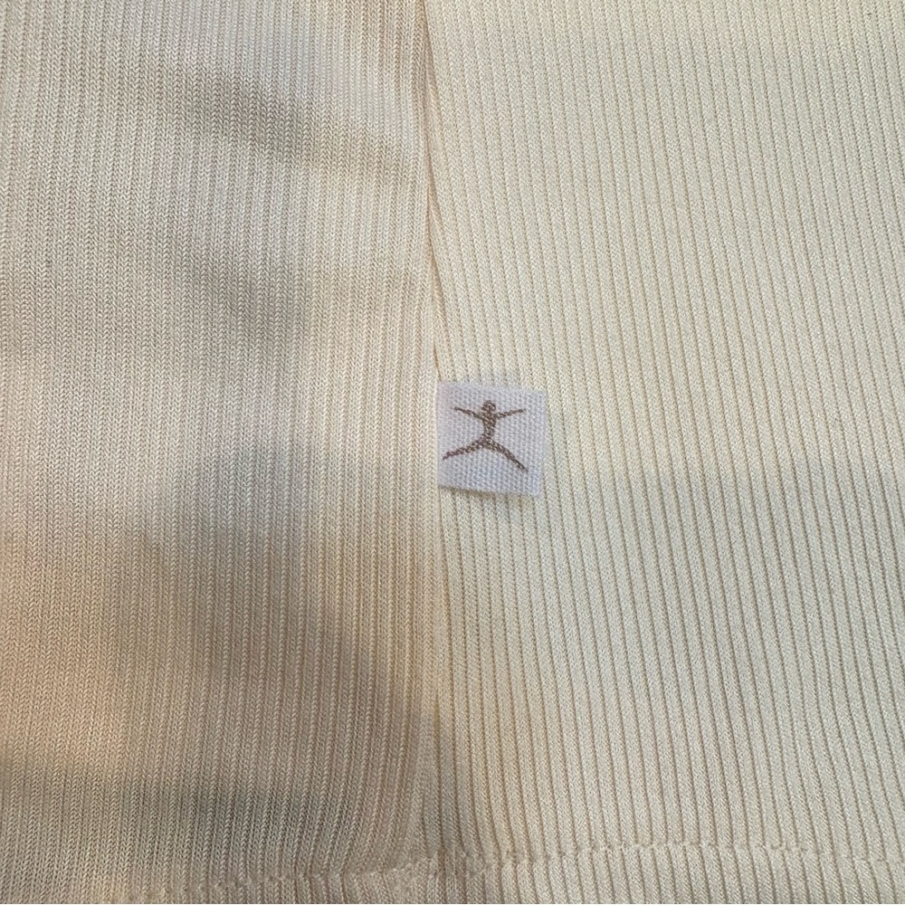 Danskin Beige Ribbed Tank Top - Picture 5 of 5